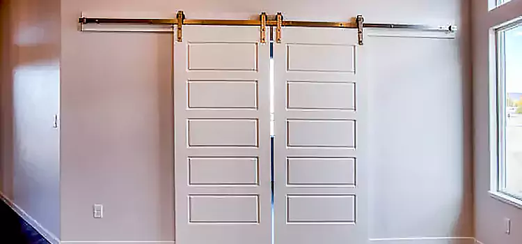 Glass Barn Door with Installation Hardware Kit Kettering